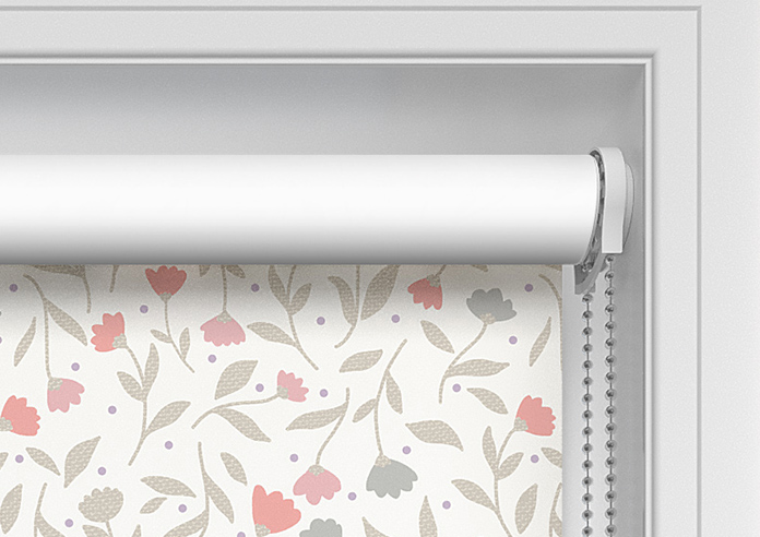 Spring Awakening, Pastel Pink - Twist&Fit Roller Blind - Image 11